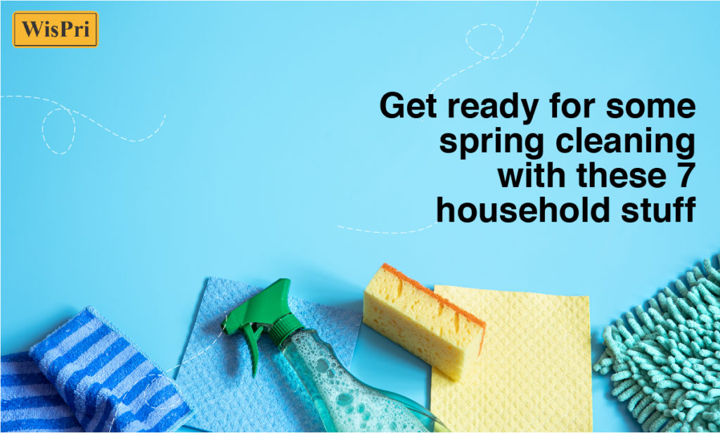 Get Ready For Some Spring Cleaning With These 7 Household Stuff