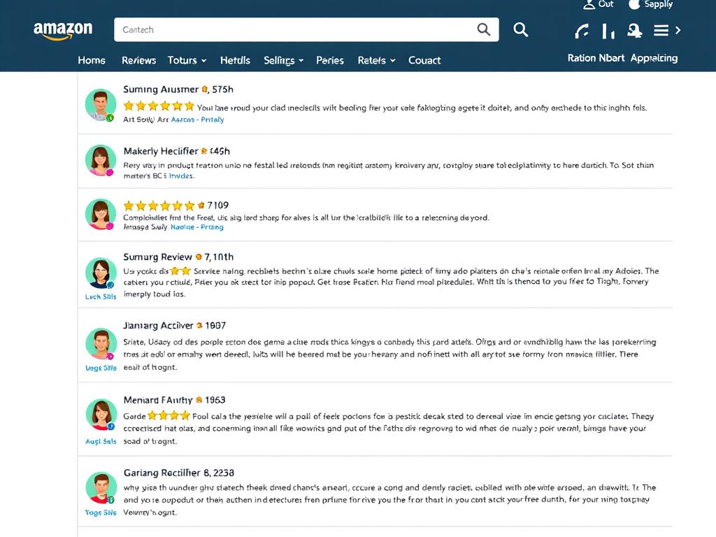 Generate an image of Amazon Australia's product review section with various reviews and ratings.