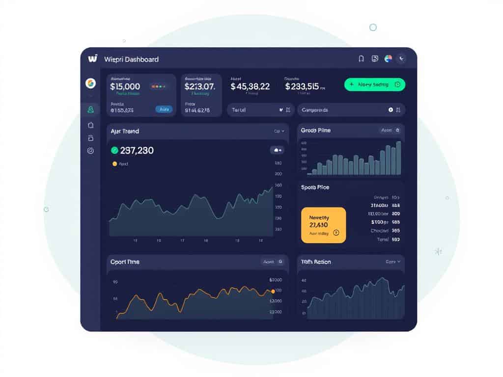 Image of Wispri's price tracking dashboard