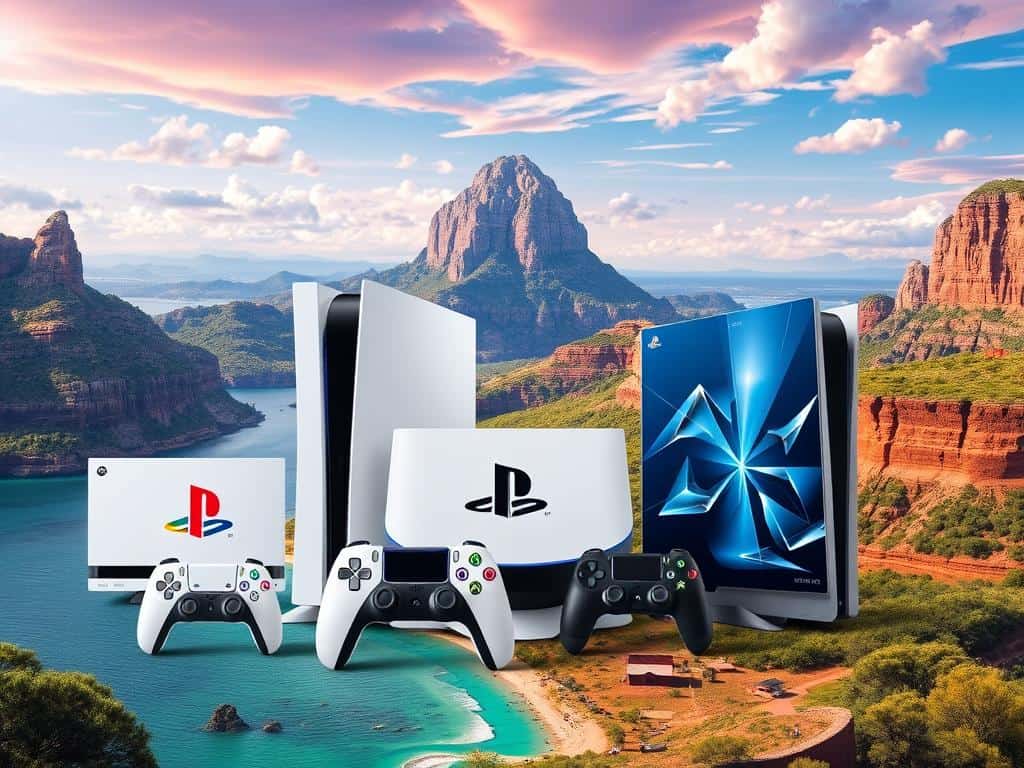 Image of popular gaming consoles in Australia