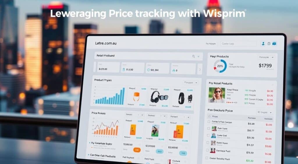 price tracking tool dashboard example